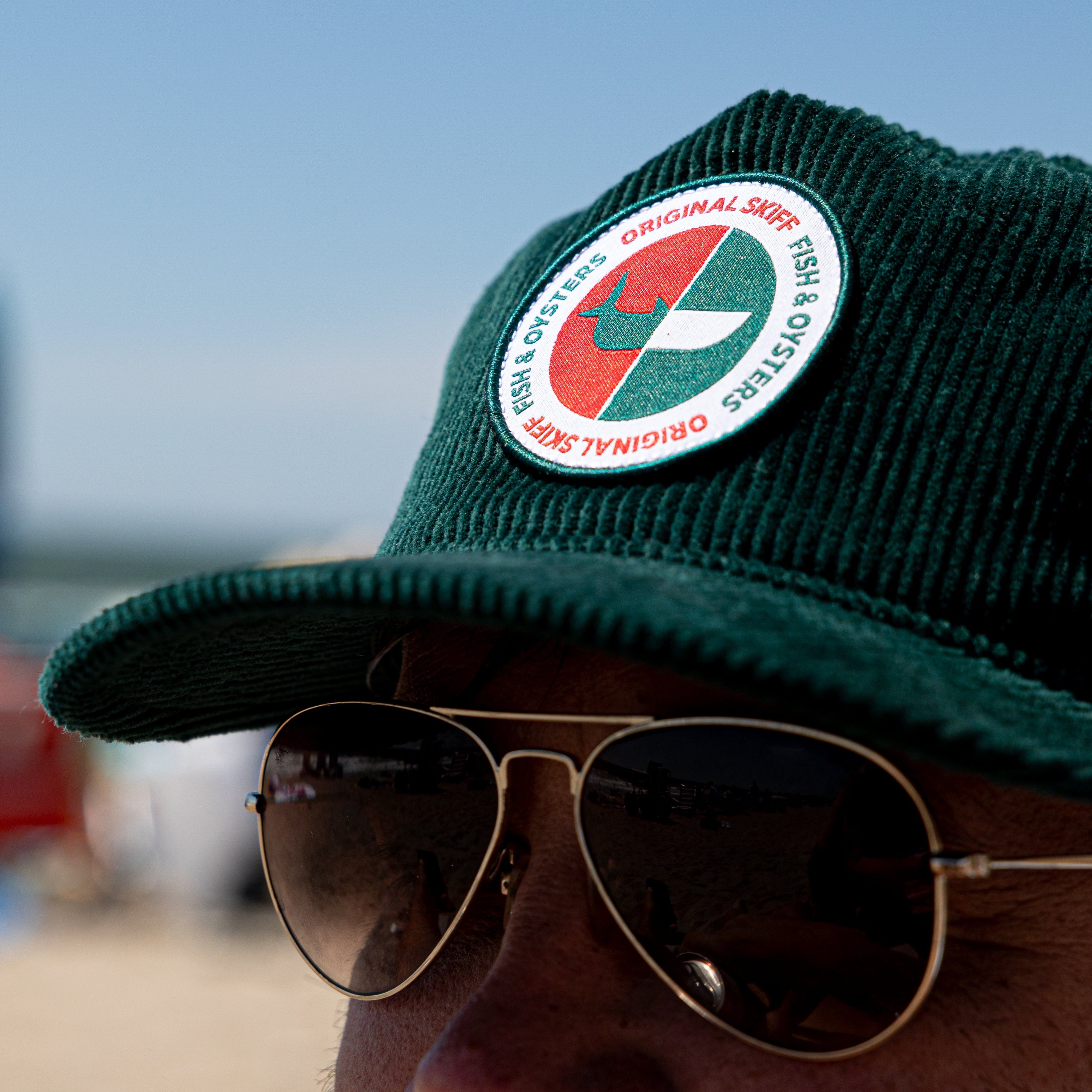 Fish & Oyster Corduroy Snapback