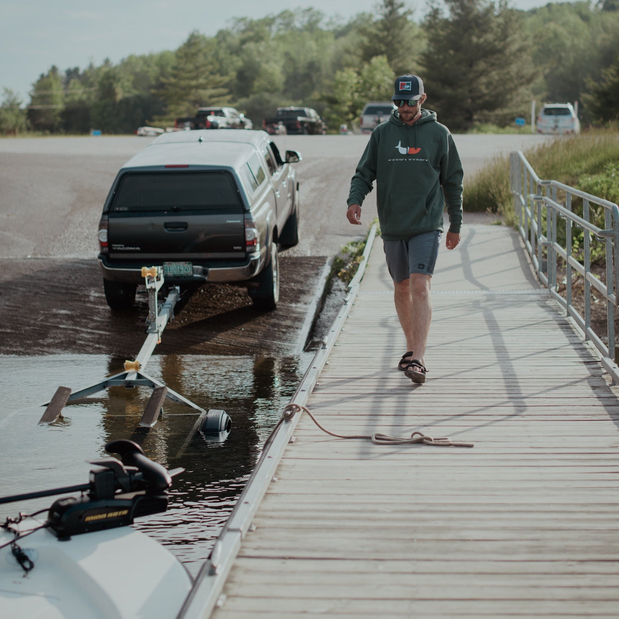 Ferry Dock Heavyweight Hoodie