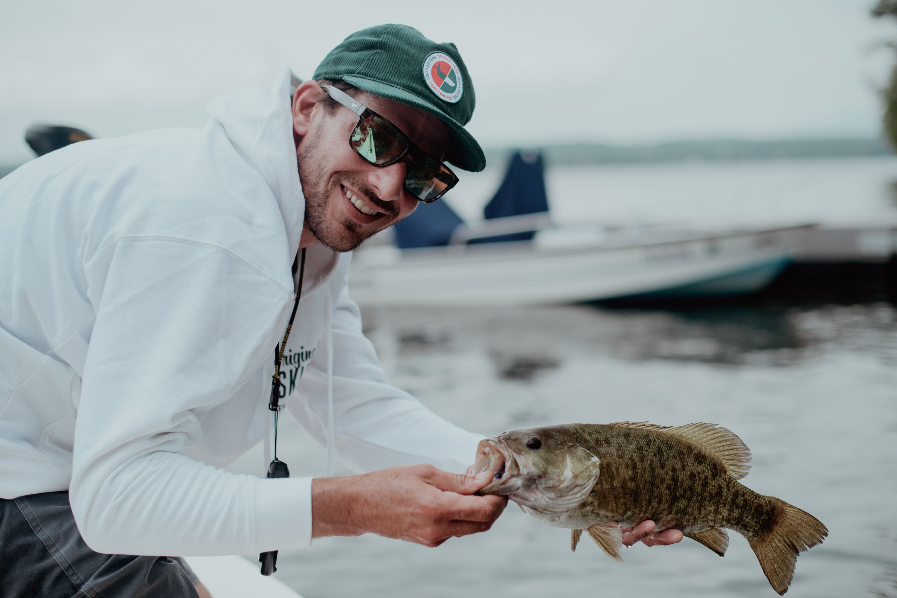 Fish & Oyster Corduroy Snapback